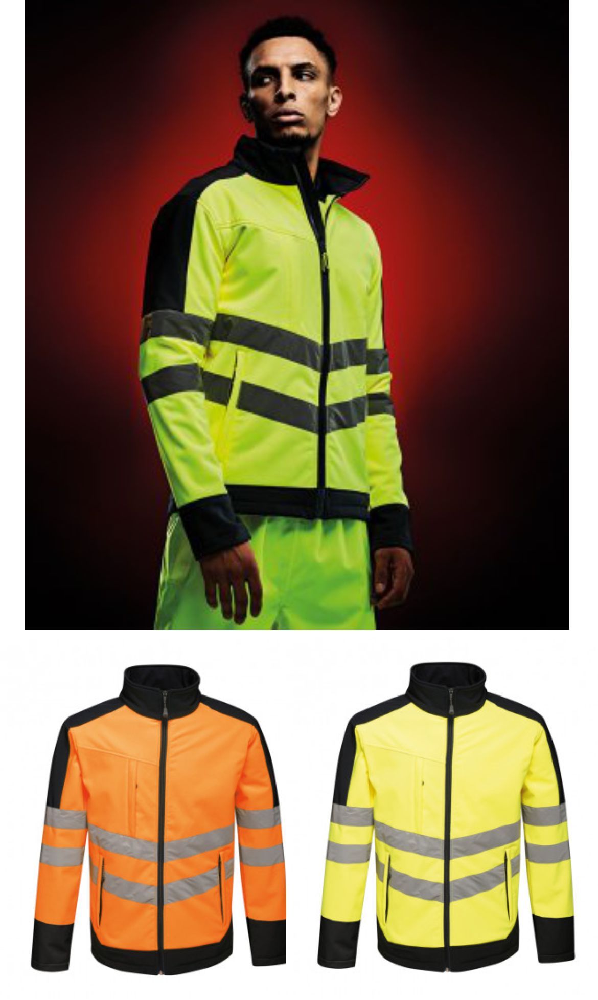 Regatta RG474 Pro Contrast Soft Shell Jacket  Regatta RG474 Pro Contrast Soft Shell Jacket